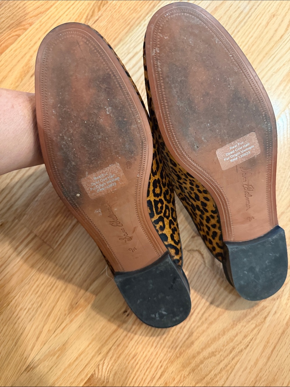 Sam Edelman Leopard Print Loafers - Picture 3 of 6